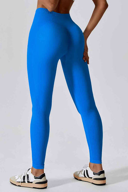 Leggings de sport longs et ajustés à taille large