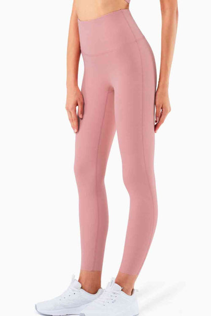 Leggings de yoga sans couture taille haute longueur cheville