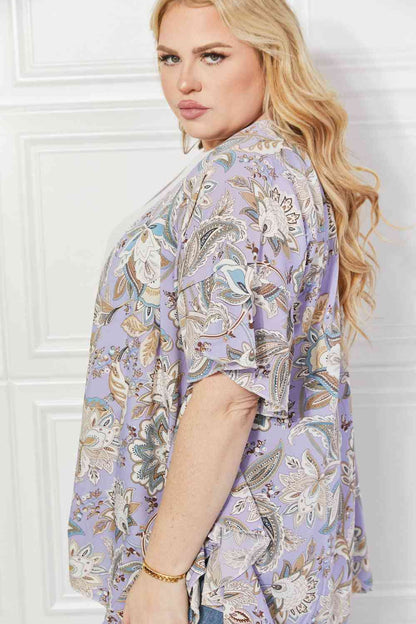 Justin Taylor Secret Garden Floral Kimono