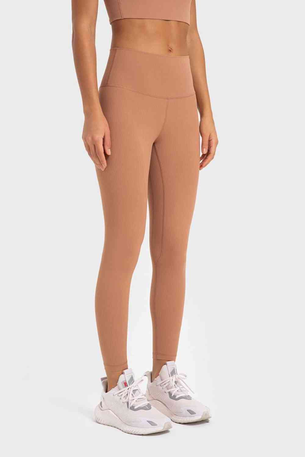 Legging de yoga à large ceinture très extensible