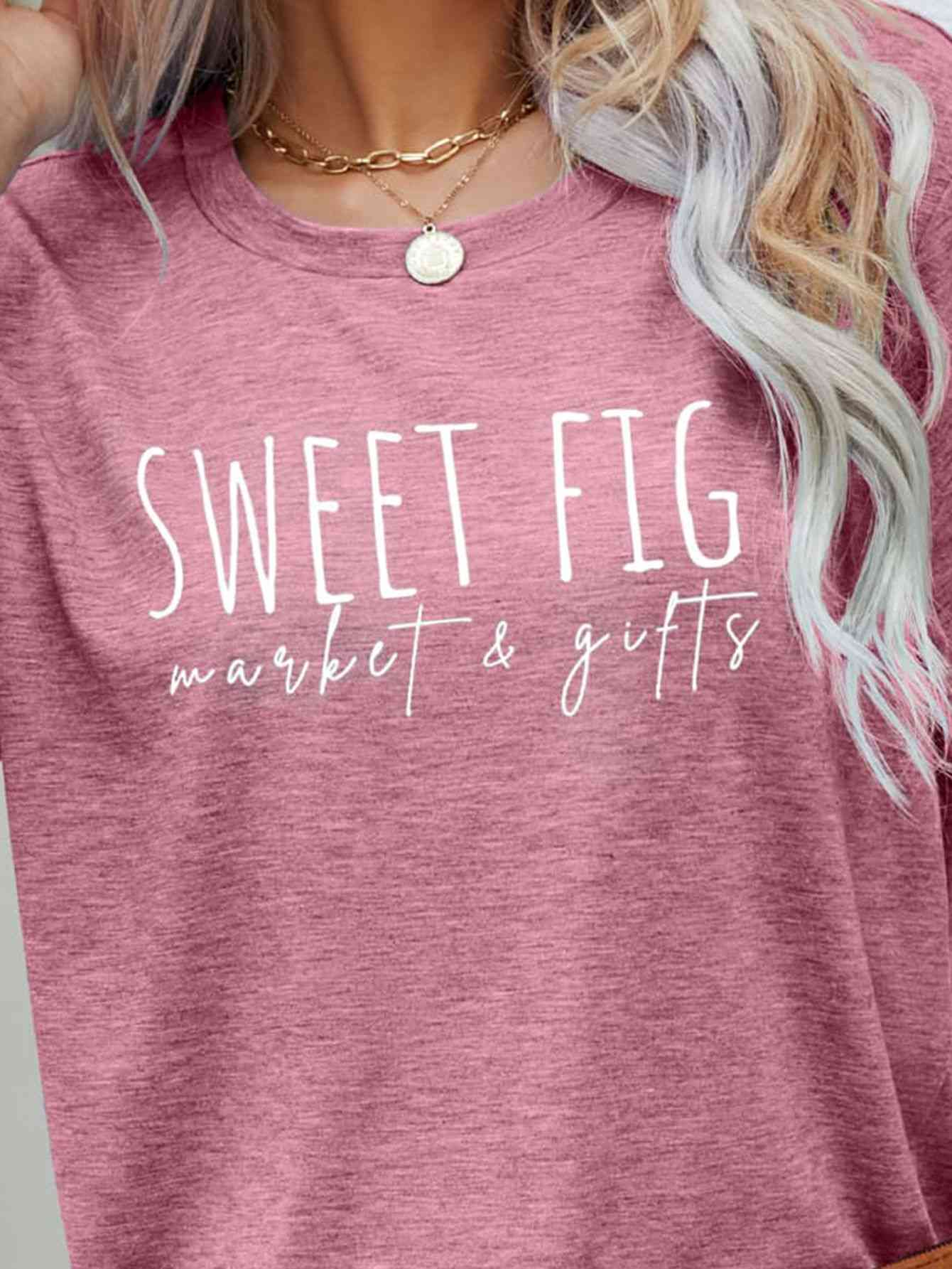 Camiseta gráfica MERCADO DE HIGOS DULCES Y REGALOS