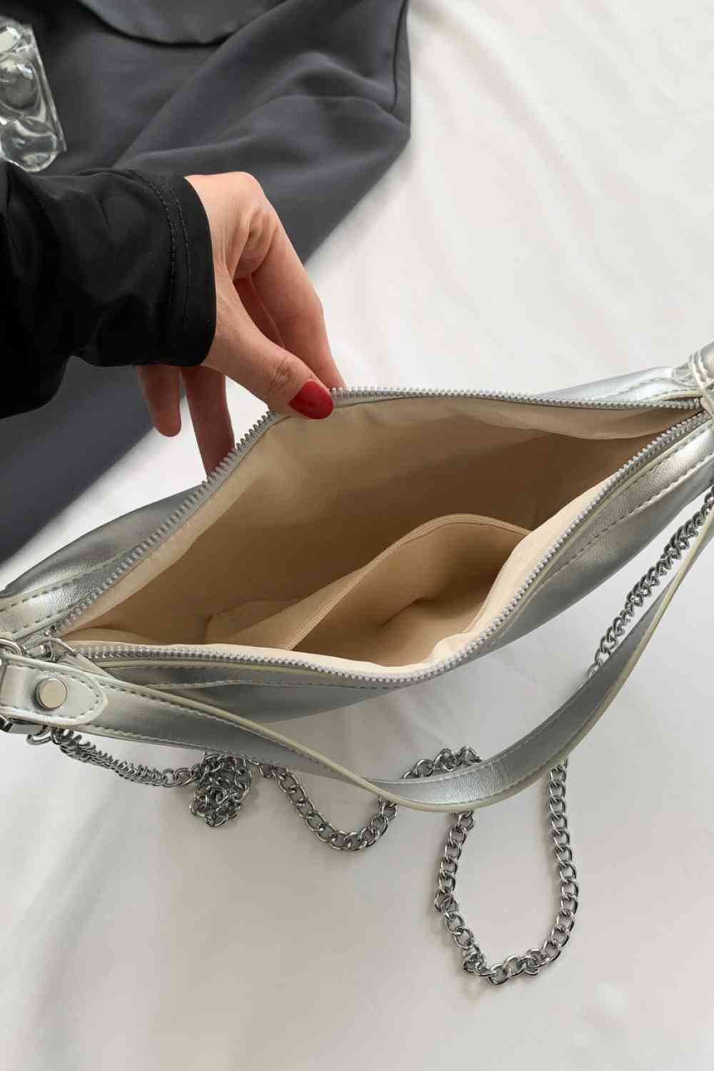 Sac à bandoulière en cuir PU