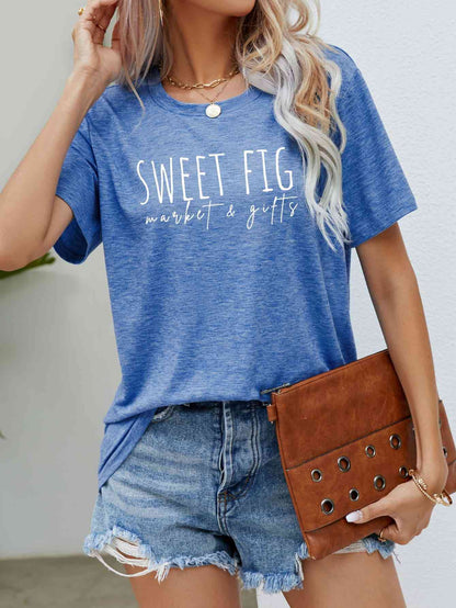 SWEET FIG MARKET &amp; CADEAUX T-shirt graphique