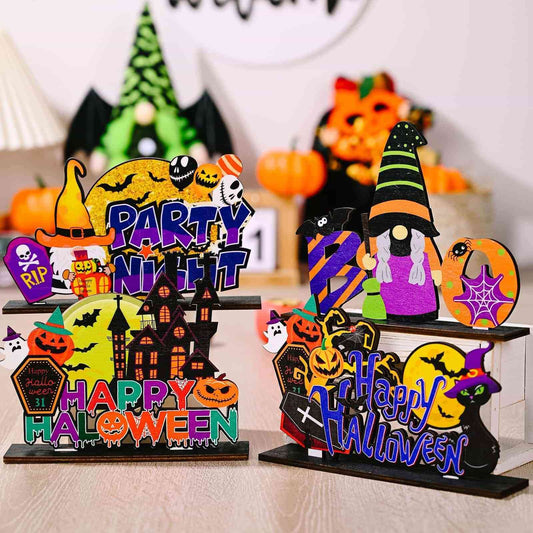 Ornements d'éléments d'Halloween assortis, 2 pièces