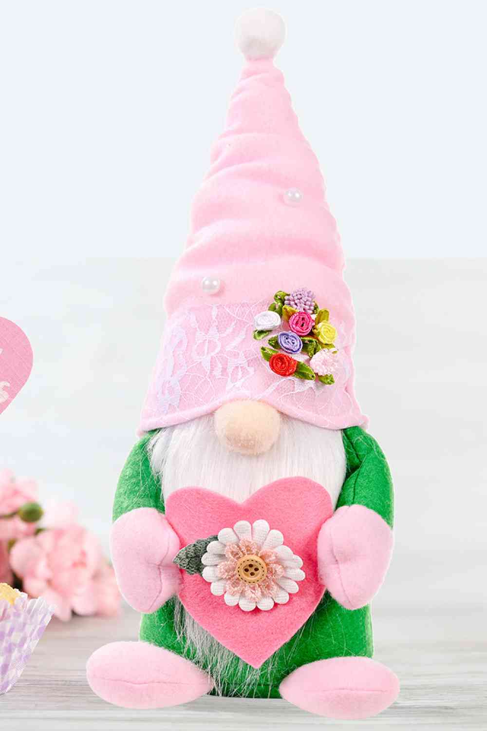 Gnome sans visage à jambe courte pour la fête des mères