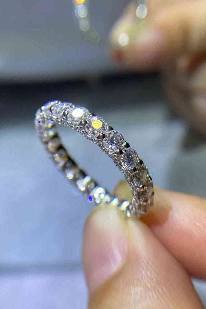 Bague Moissanite de 1,5 carat, vous l'avez