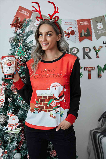 JOYEUX NOËL Sweatshirt à manches longues