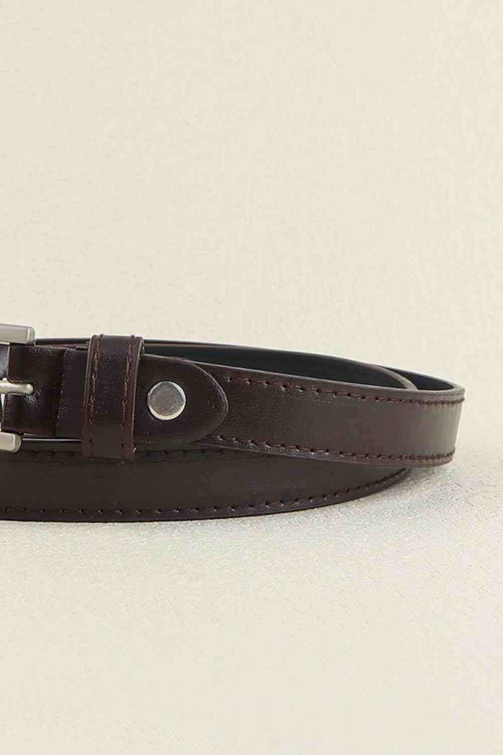 Ceinture en cuir PU