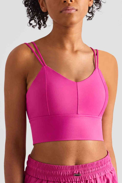 Soutien-gorge de sport à double bretelle