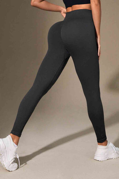 Leggings deportivos con cintura ancha