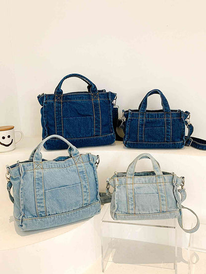 Adored Denim Shoulder Bag