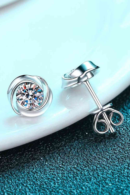 Feeling Fun Moissanite Stud Earrings