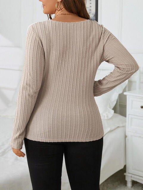 Plus Size Long Sleeve T-Shirt