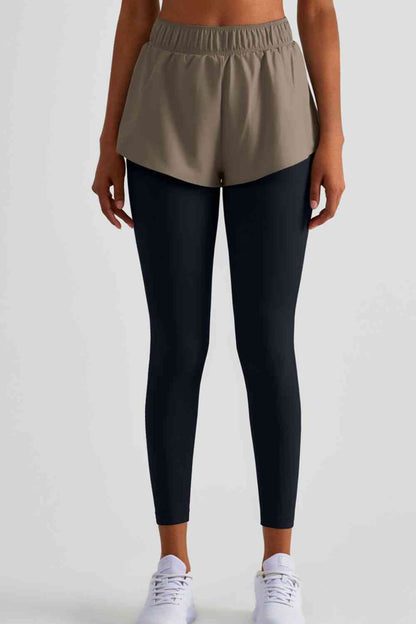 Leggings de sport à taille élastique