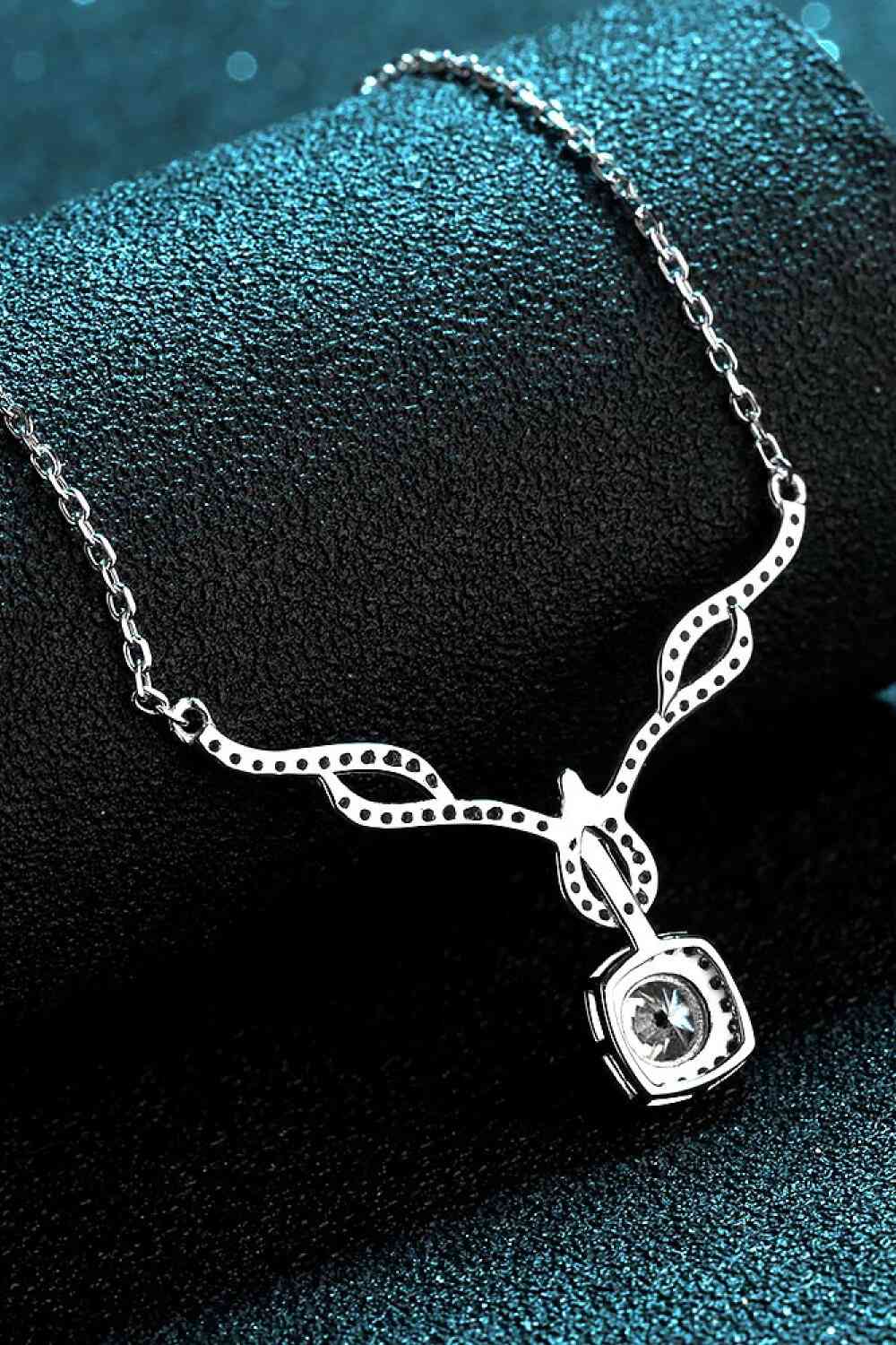 Collier avec pendentif Moissanite Right On Trend