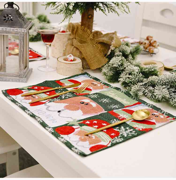 Assortiment de 2 sets de table de Noël