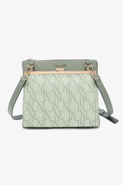 Nicole Lee USA Tatiana Monogram Crossbody Bag