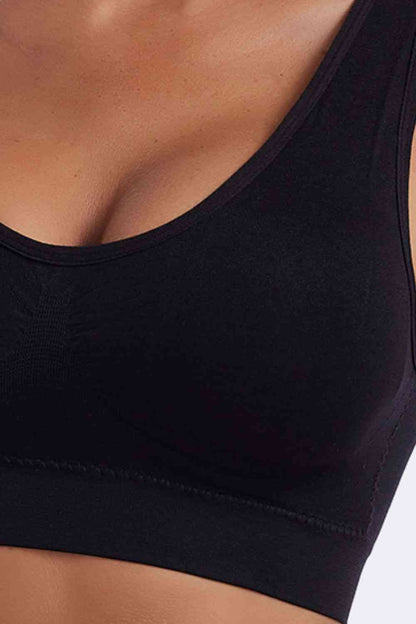 Soutien-gorge de sport à larges bretelles pleine taille