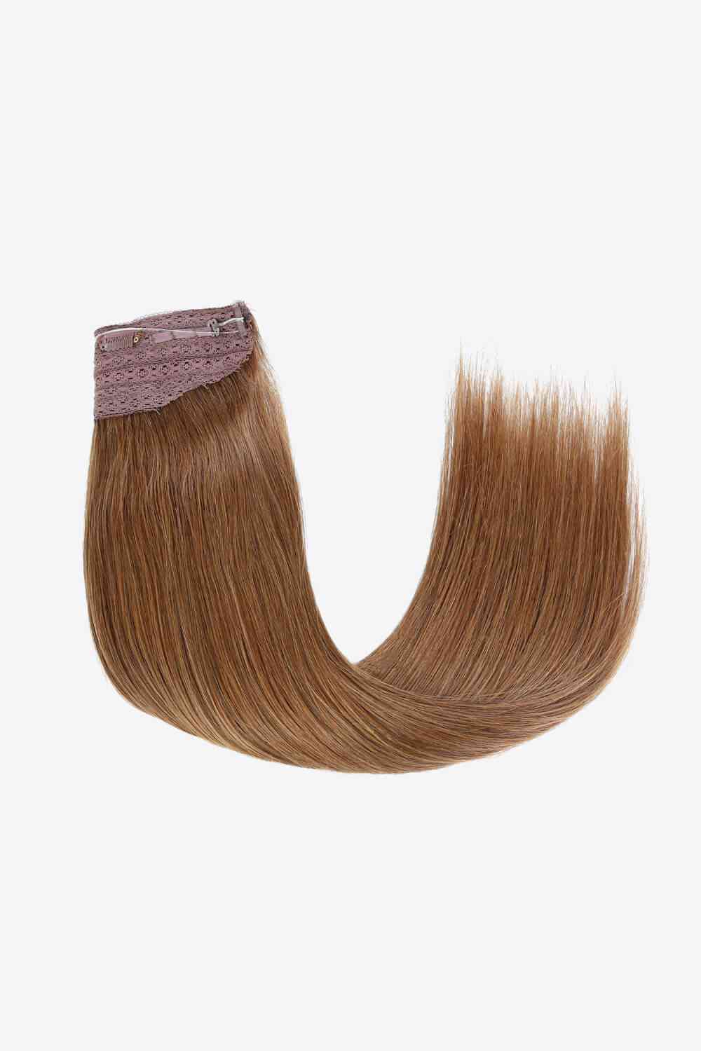 16" 80g cheveux indiens droits halo humains