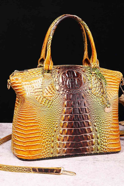 Sac à main en cuir PU dégradé