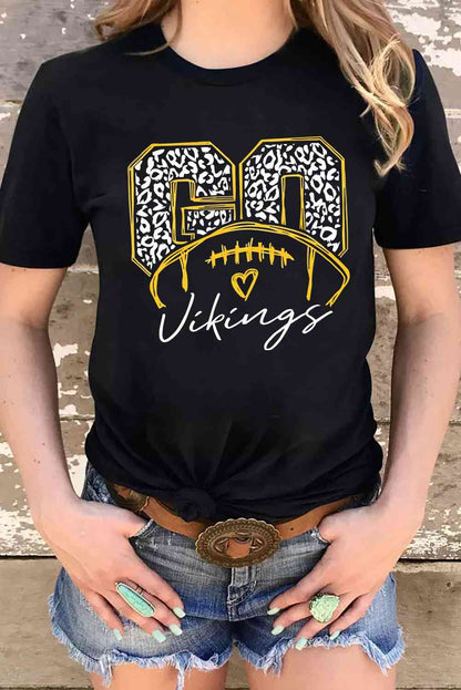 VIKINGS T-shirt graphique à manches courtes