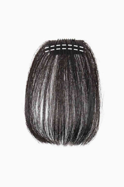 6" 3.5*1" Explosión de cabello humano virgen completamente hecha a mano en densidad negra del 150%