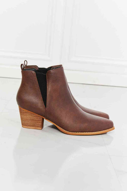 MMShoes Back At It - Bottines à bout pointu - Chocolat