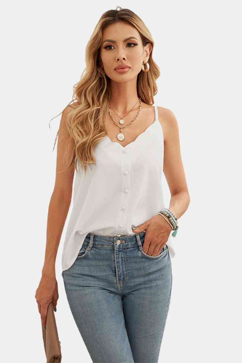 CamisoleTop boutonné