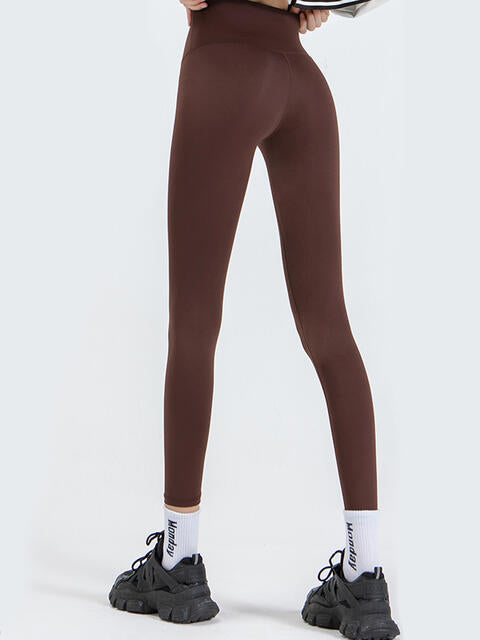 Leggings deportivos con cintura ancha