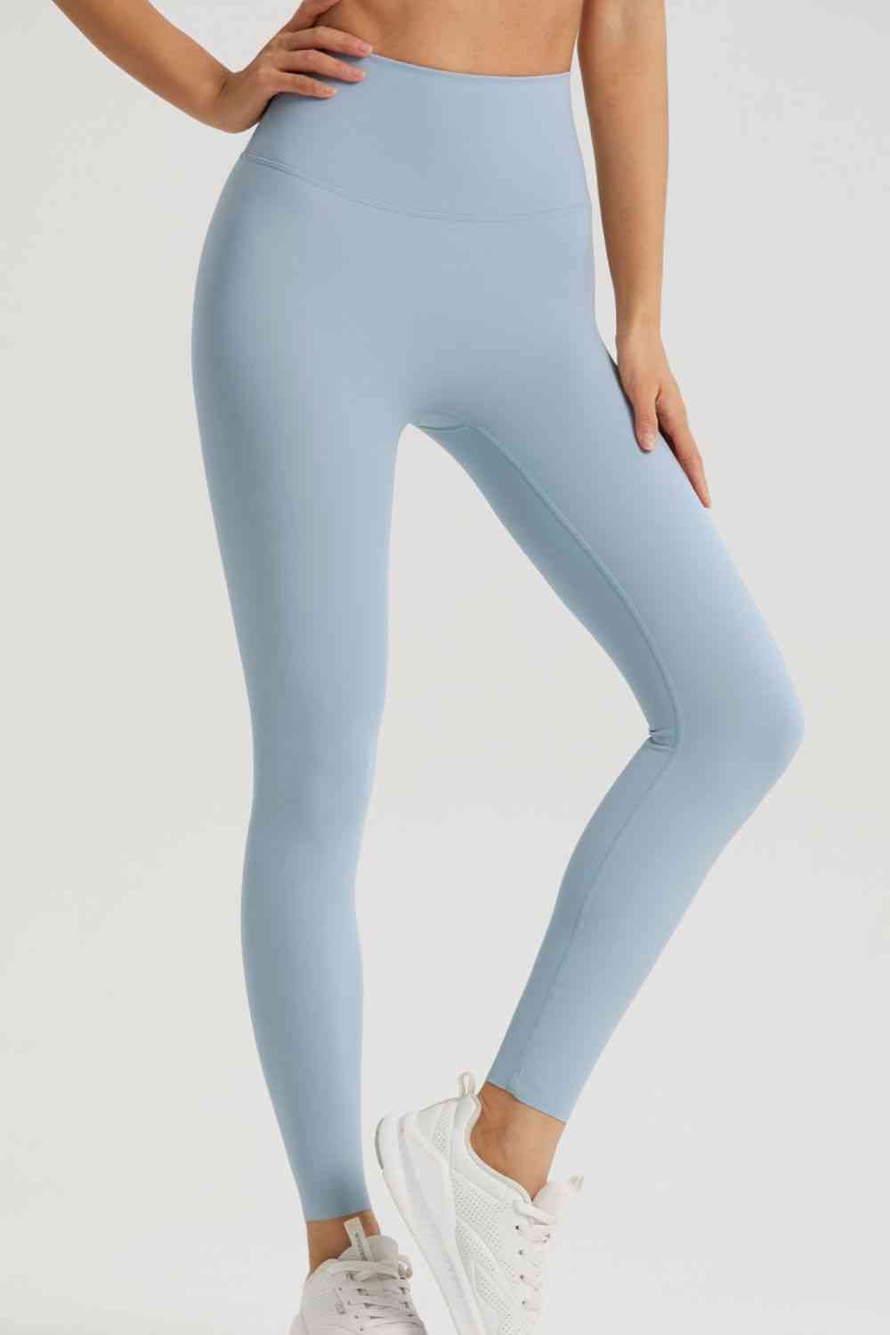 Leggings deportivos con cintura ancha