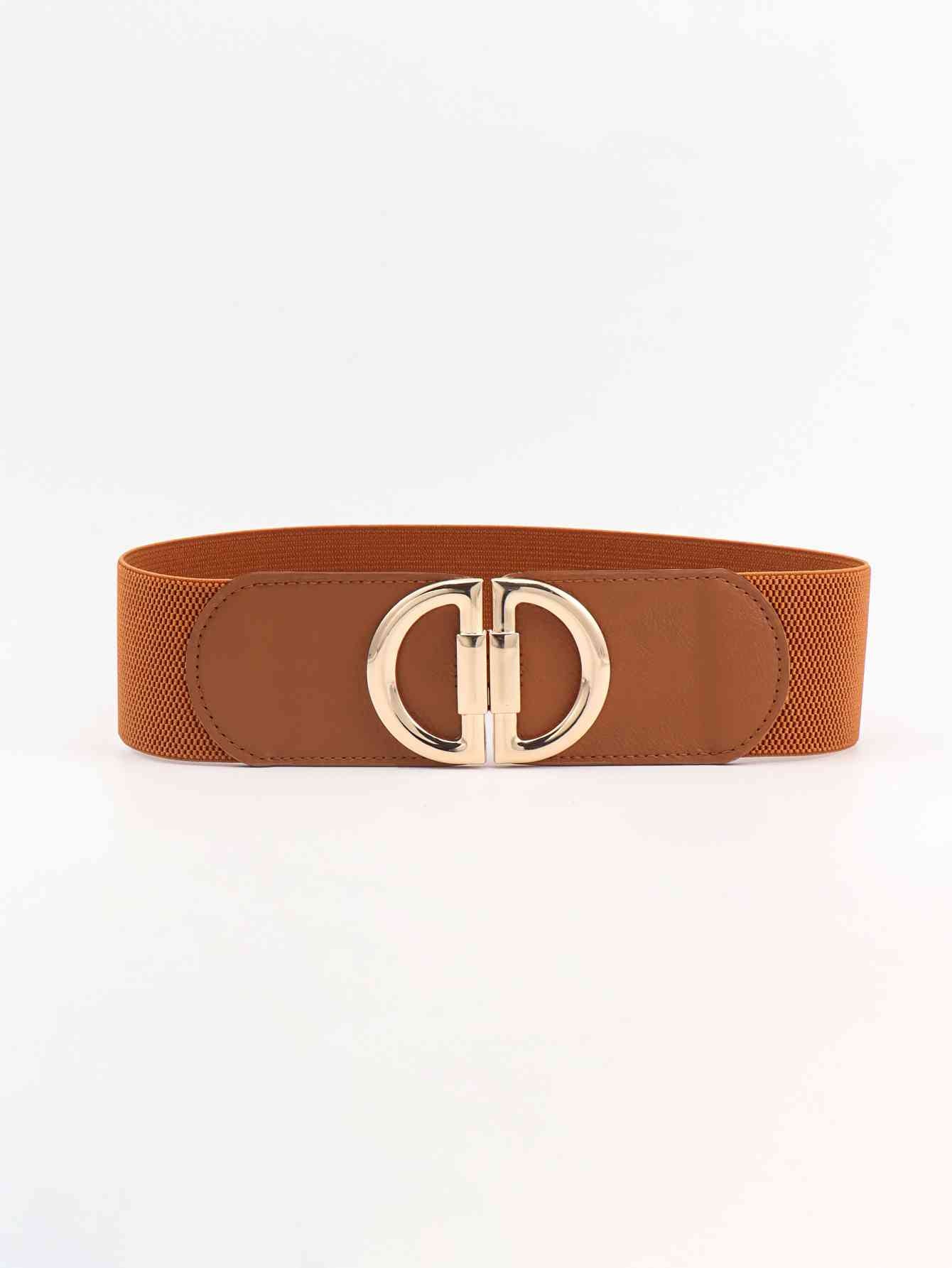 D Buckle Elastic Belt