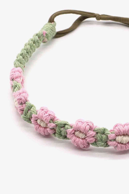 Paquete de 2 diademas de macramé con margaritas de In My Circle, surtido