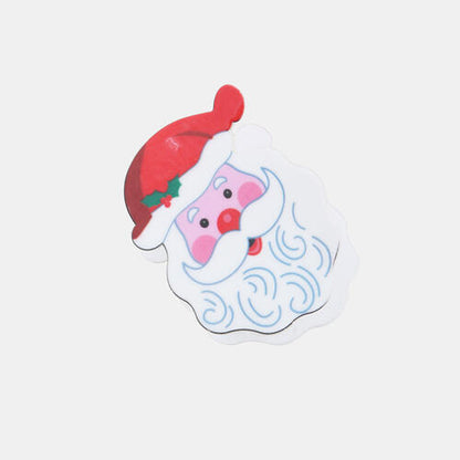 Christmas Theme Resin Hair Claw Clip