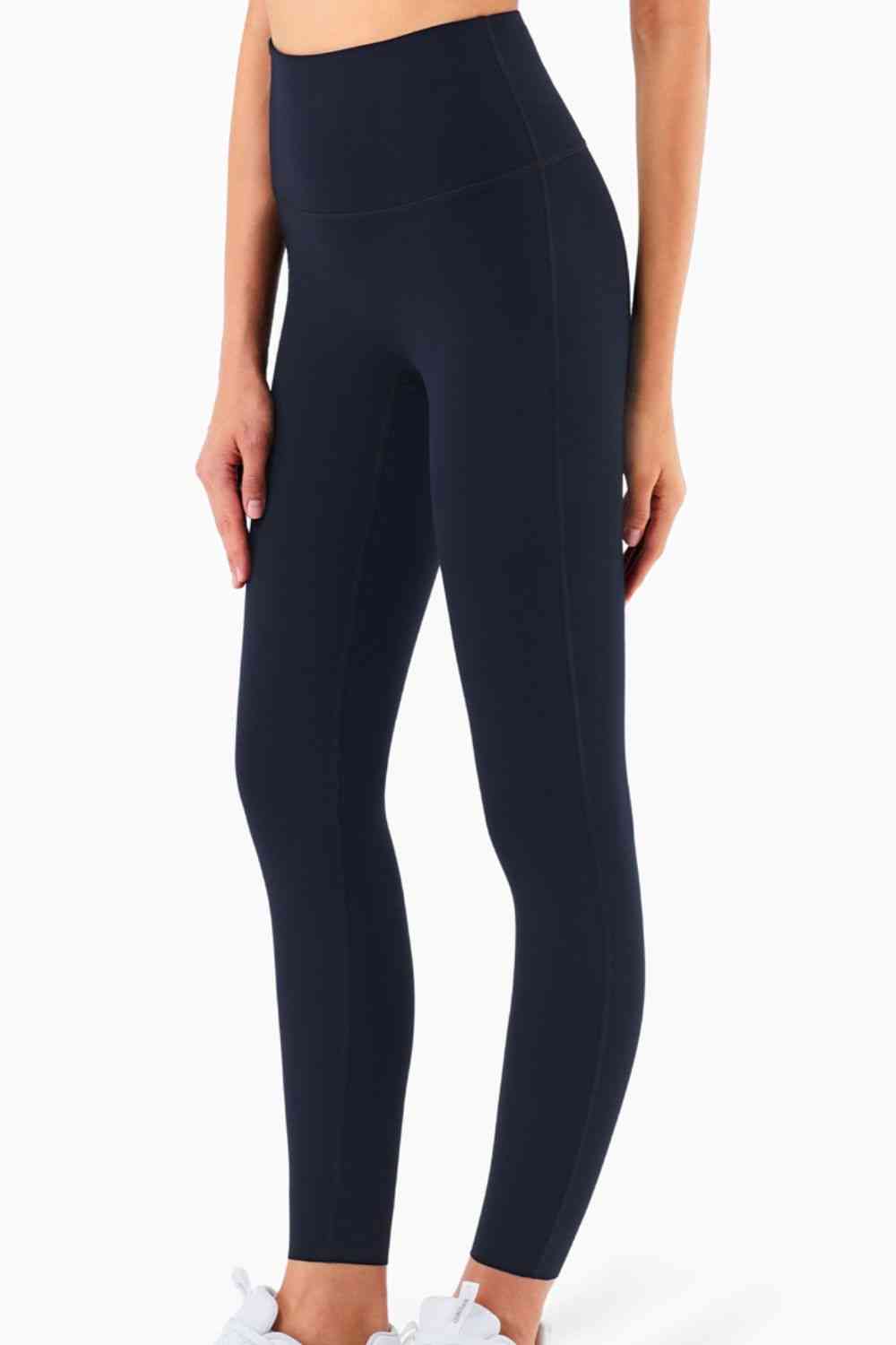 Leggings de yoga sans couture taille haute longueur cheville