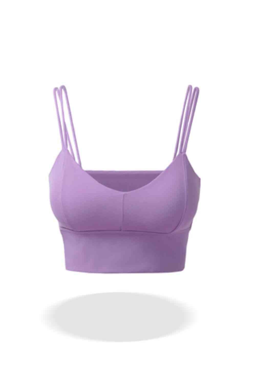 Soutien-gorge de sport à double bretelle