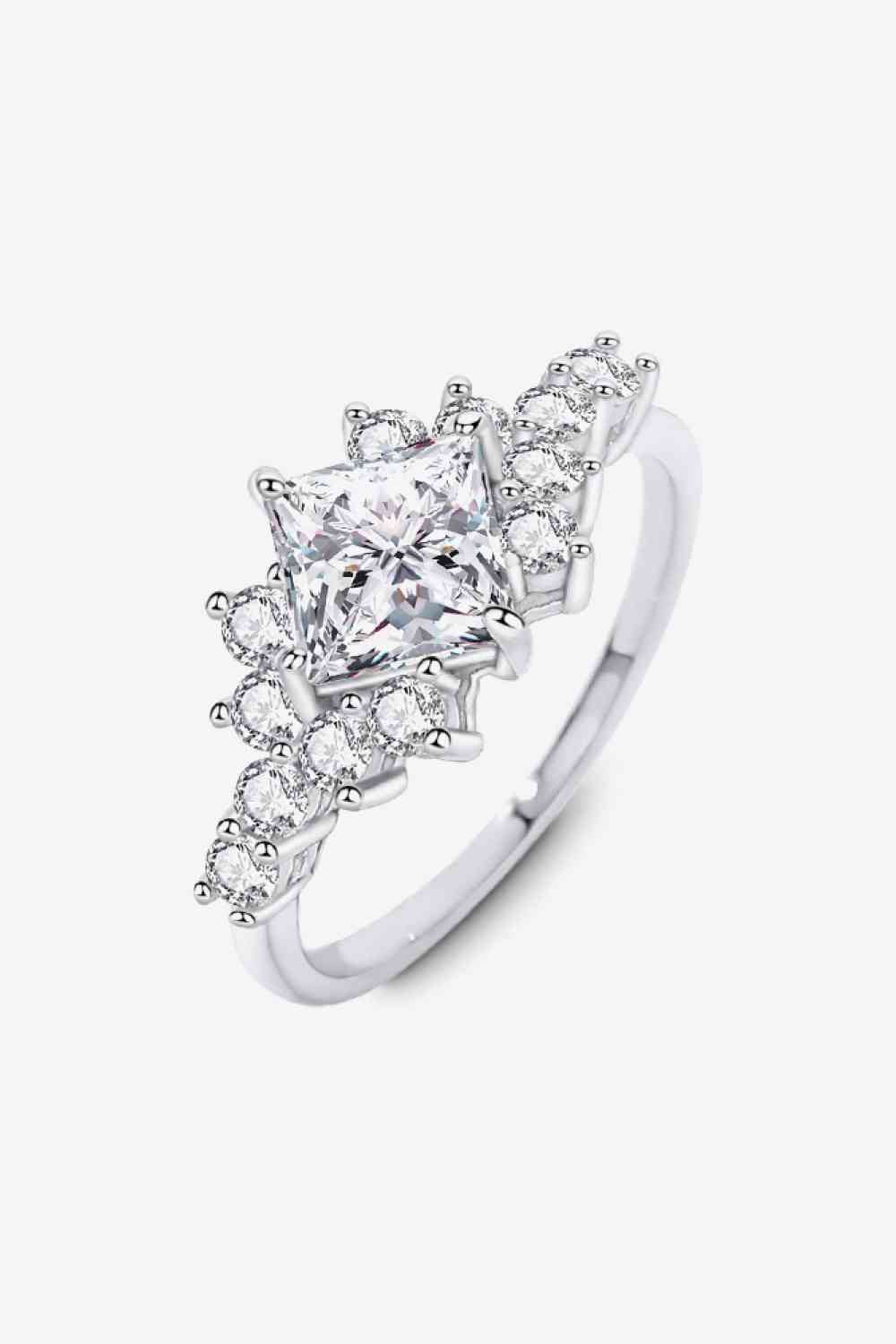 Bague Moissanite de 1,38 carats