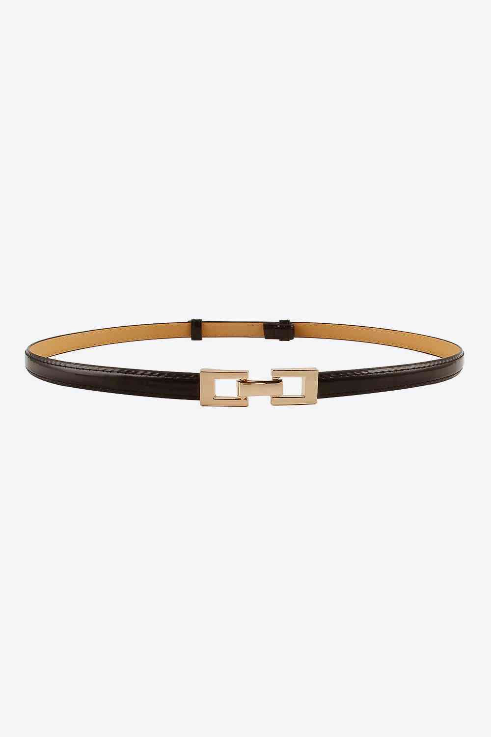 Ceinture fine en PU