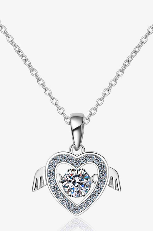 Collier en argent sterling 925 Moissanite