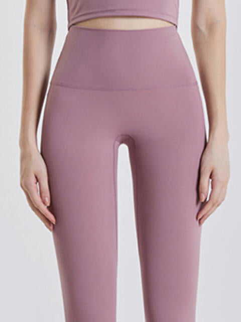 Leggings deportivos con cintura ancha