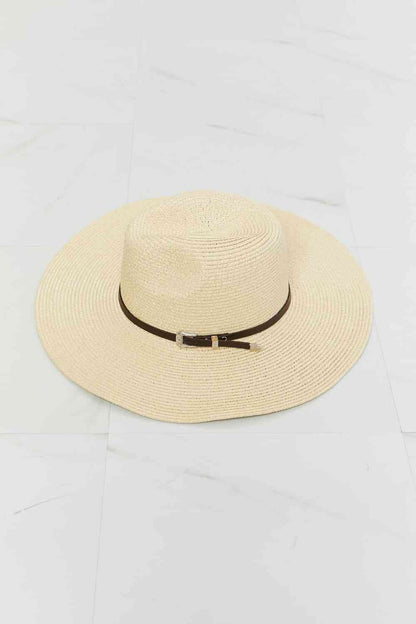 Chapeau Fedora en paille d'été Fame Boho