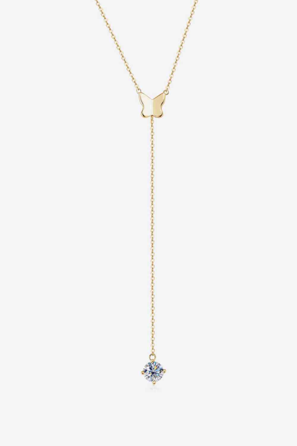 Collier en argent sterling 925 moissanite 1 carat