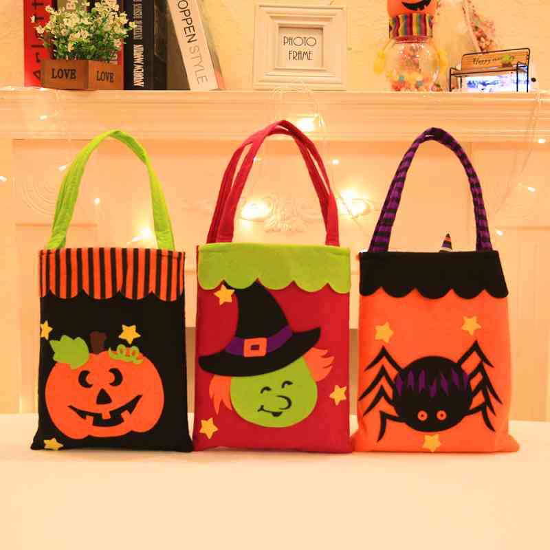 Surtido de bolsos de elementos de Halloween de 2 piezas