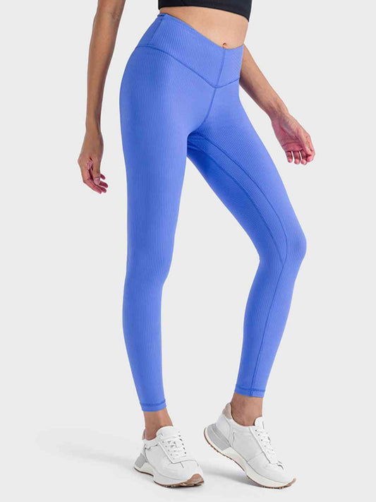 Leggings deportivos con cintura ancha