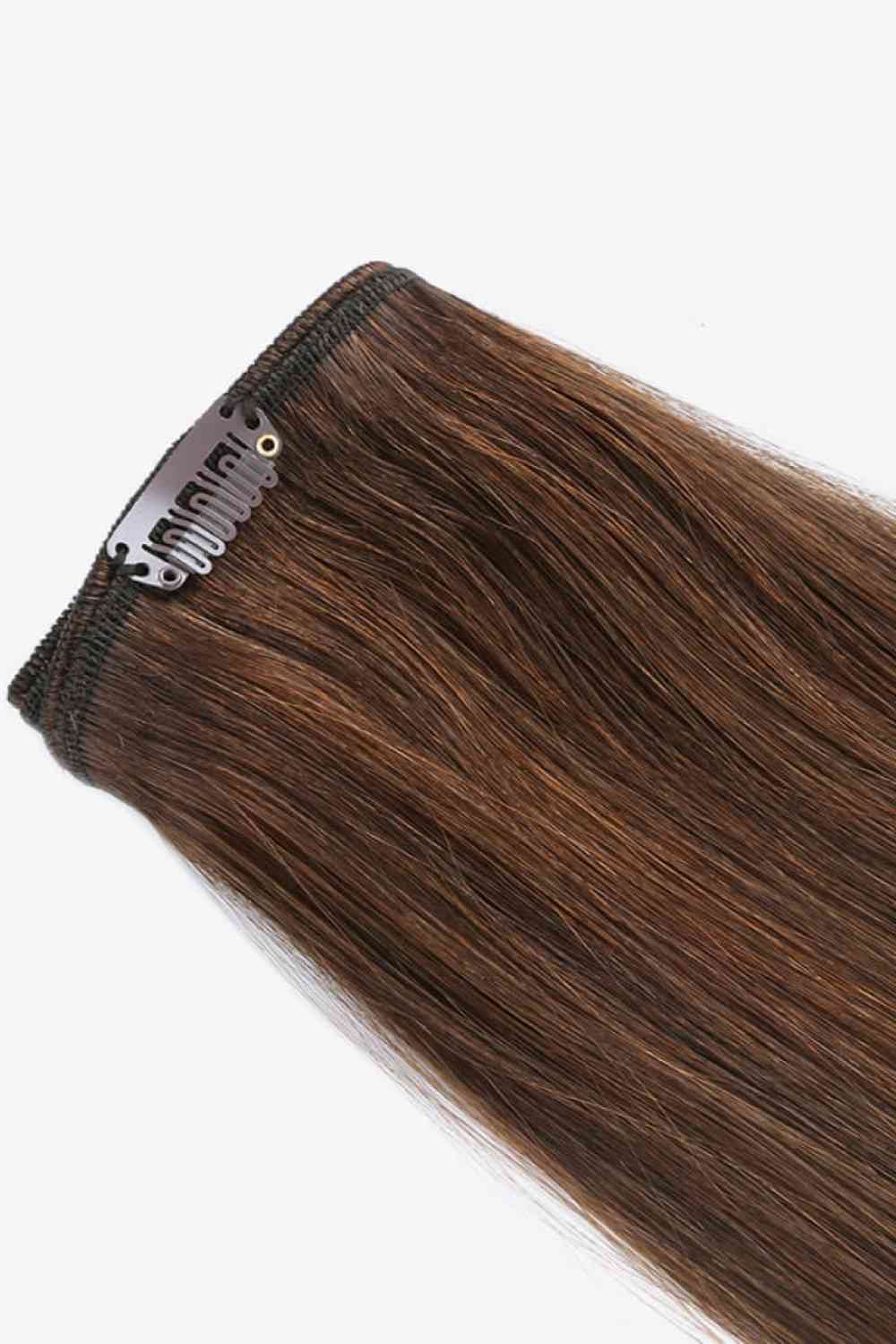 Extensiones de cabello con clip de 16 "y 110 g Cabello humano indio