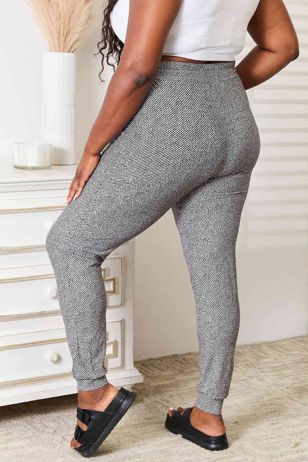 Leggings Depot - Pantalon de jogging pleine taille avec poches