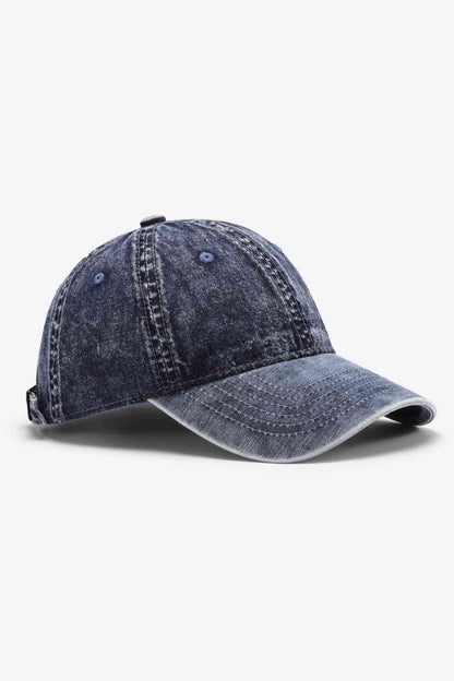 Gorra de béisbol ajustable lisa