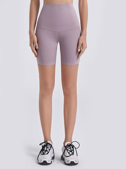 Shorts deportivos con cintura ancha