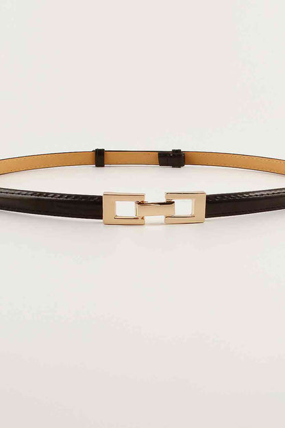 Ceinture fine en PU