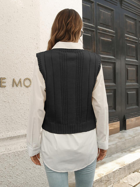 Urban Style V-Neck Sweater Vest
