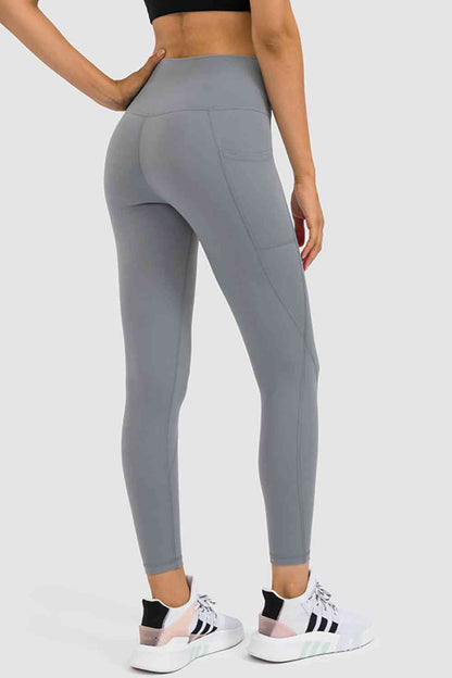 Legging de yoga taille haute avec poche latérale